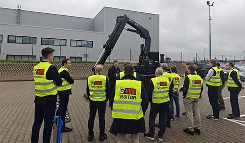 Hiab hosts investor site visit in Poland